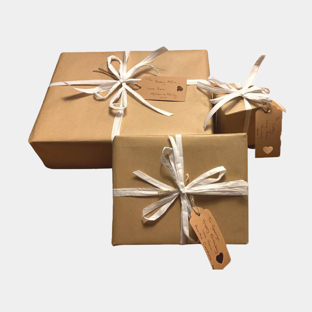 750mm x 200m - 50gsm Pure MG Ribbed Kraft roll